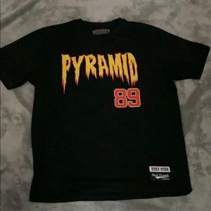 Black pyramid T-shirt